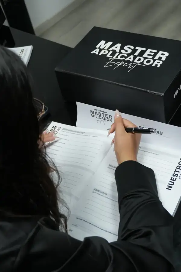 Alumna del Master Aplicador Expert en clase